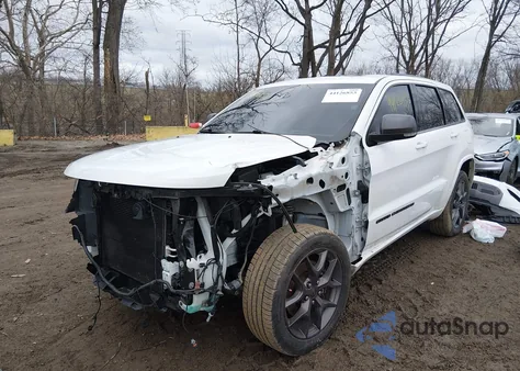 2021 Jeep Grand Cherokee 80Th Anniversary 4X4 z USA, uszkodzony, nr VIN 1C4RJFBG6MC710994